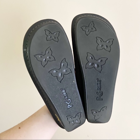 Alegria• tan brown black choco vine print Alg-922 size Eu 40 womens US 9.5/10 - Picture 9 of 9